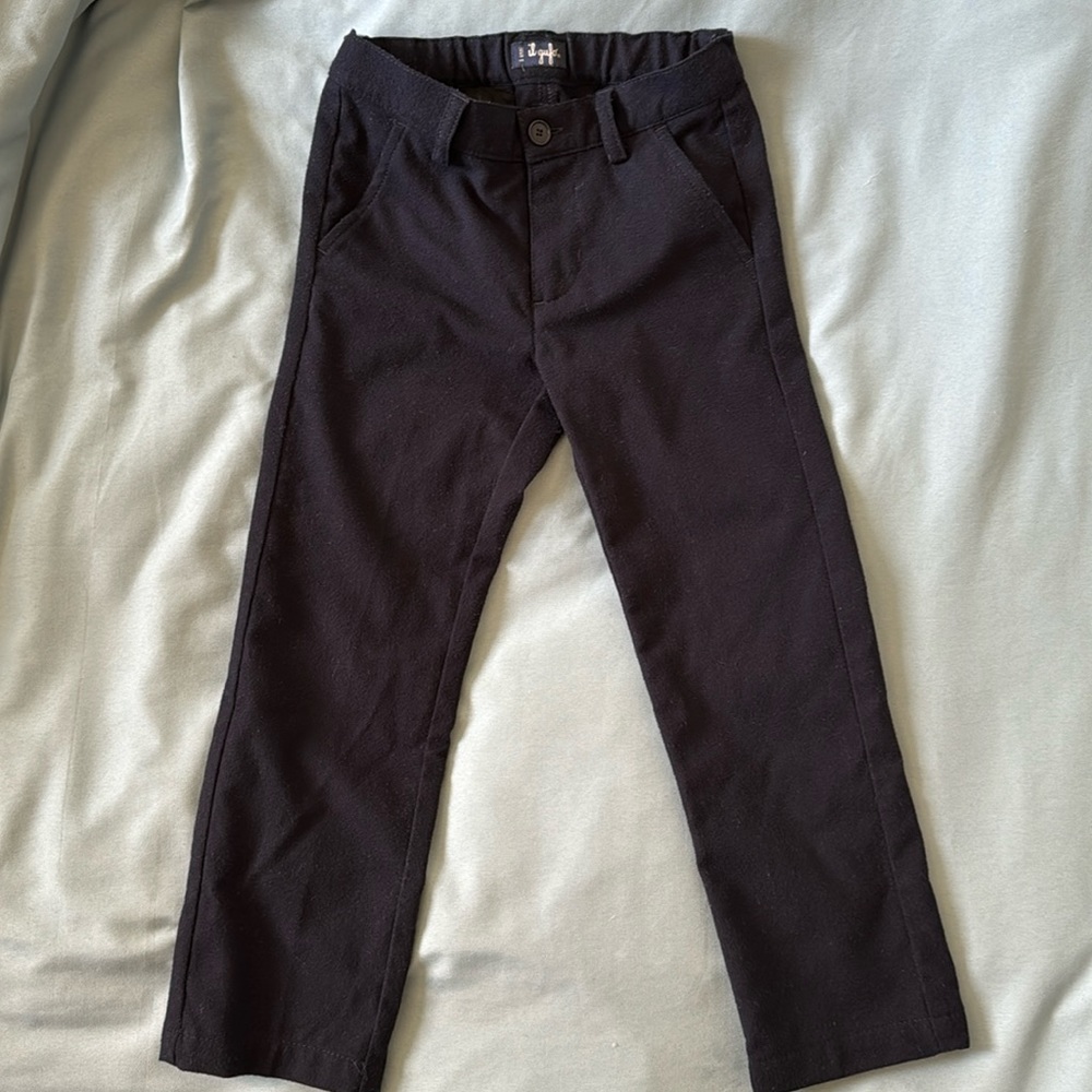 Il gufo boy navy dress pants 5A